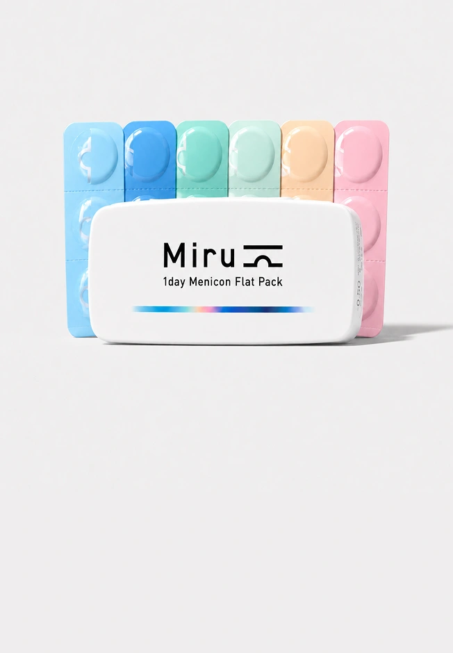 Miru 1day Menicon Flat Pack