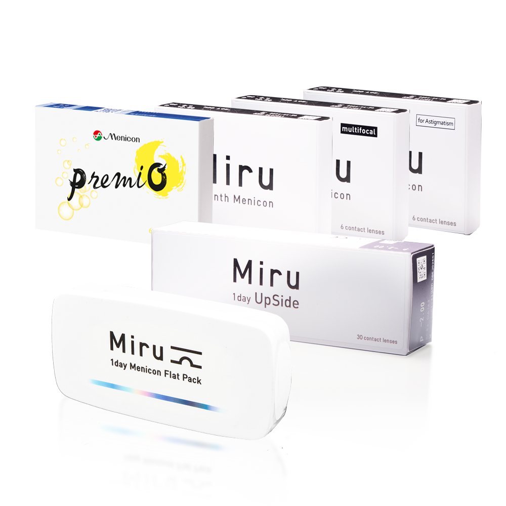 Контактные линзы MIRU и Premio