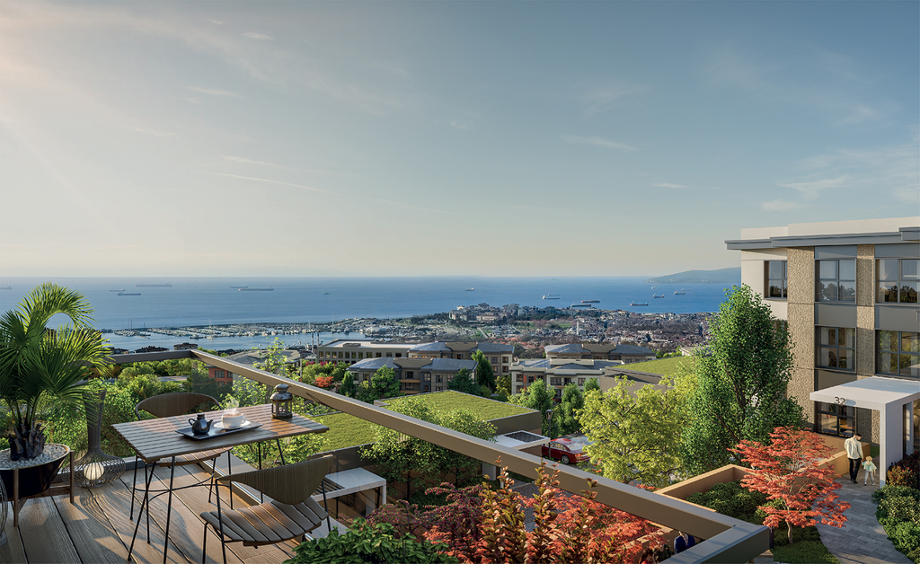 Апартаменты в новом жилом комплексе в азиатской части