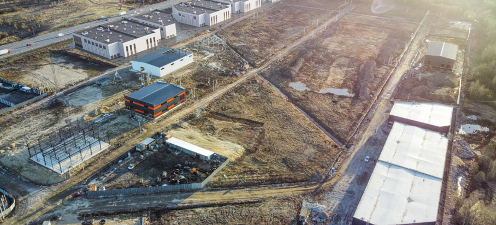 Индустриальный парк в 10км от Санкт-Петербурга