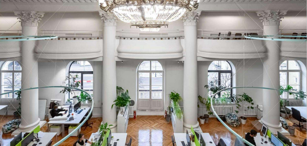 Историческое здание на Новорязанской