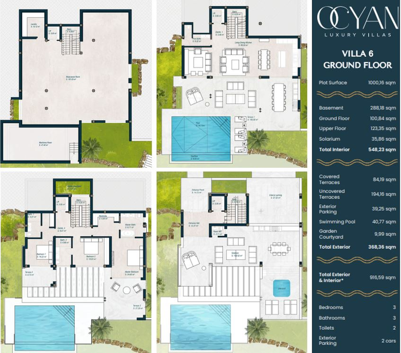 Вилла в комплексе Ocyan Villas