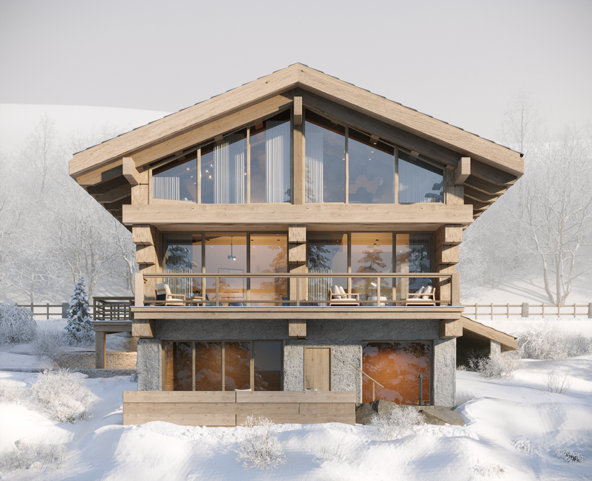 Шале на Красной Поляне