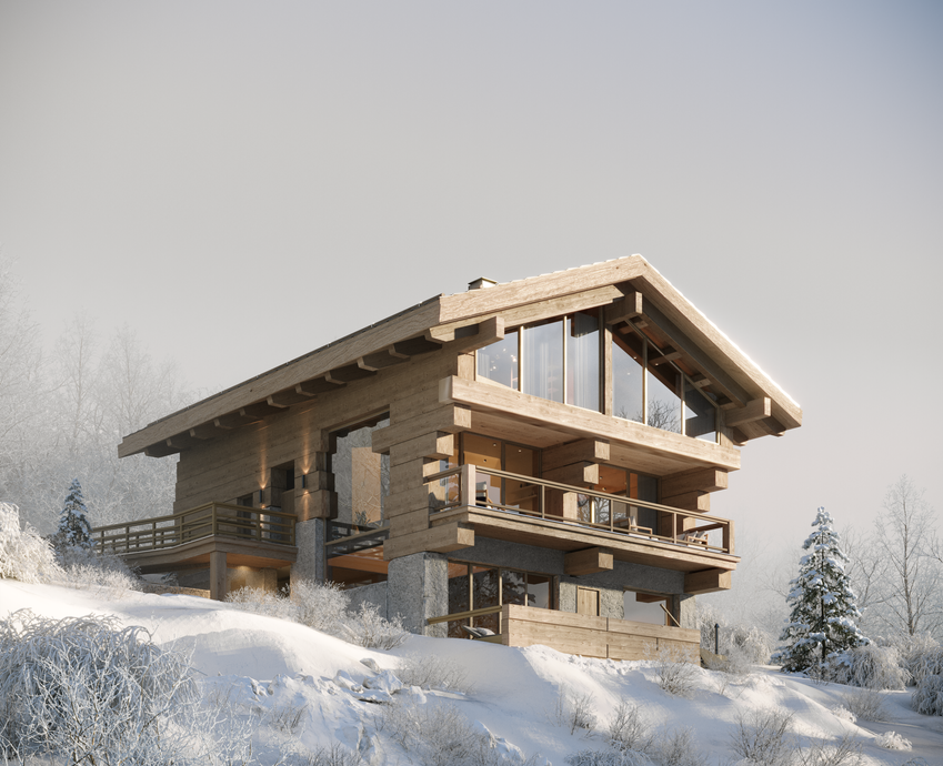 Шале на Красной Поляне