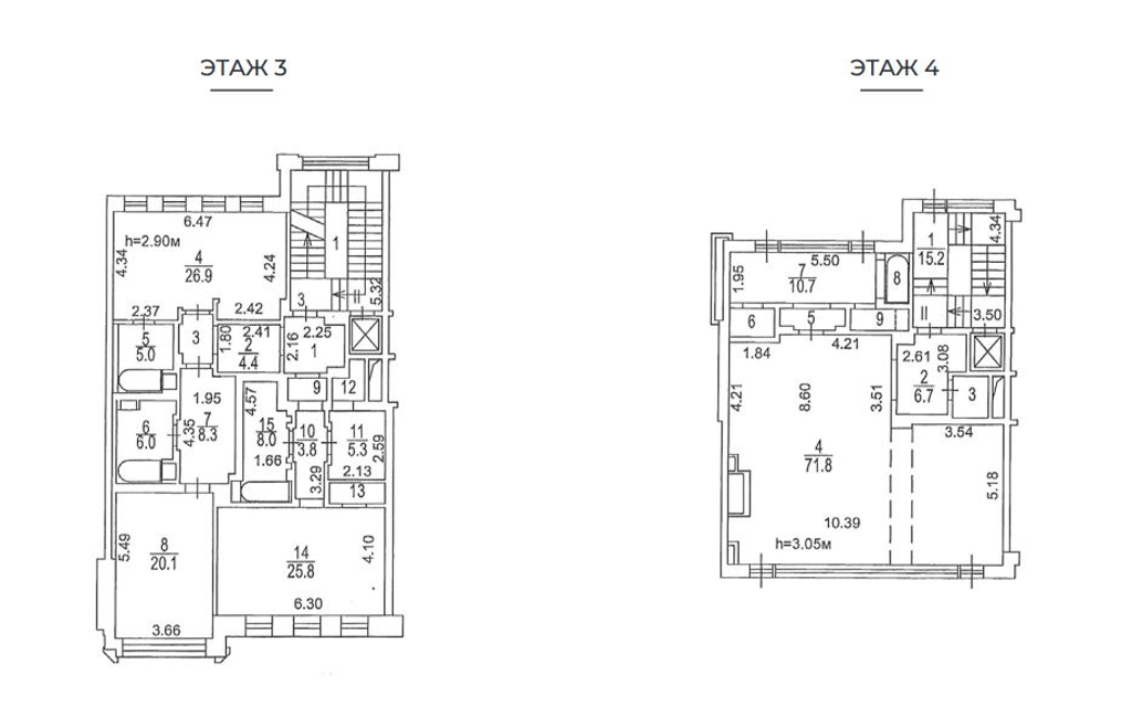 Комплекс представительских офисных особняков в класса 